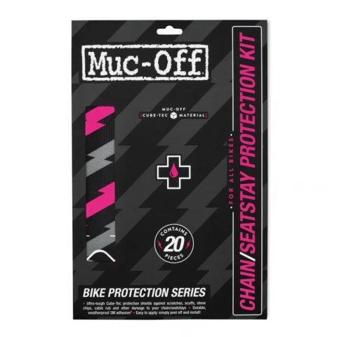 Muc Off rear frame triangle chain protection sticker set